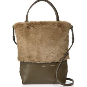 Alice.D fur crossbody mini bag